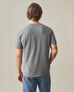 Men's Premium Slub V-Neck Tee - Lava Smoke